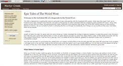 Desktop Screenshot of martyrcreek.wikidot.com