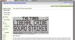 Desktop Screenshot of lcs.wikidot.com