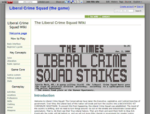 Tablet Screenshot of lcs.wikidot.com