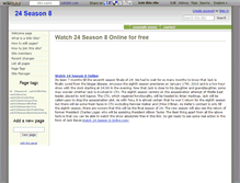 Tablet Screenshot of 24season8.wikidot.com