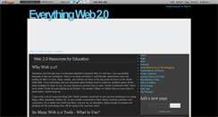 Desktop Screenshot of everythingweb20.wikidot.com