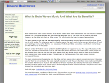 Tablet Screenshot of binaural-brainwaves.wikidot.com