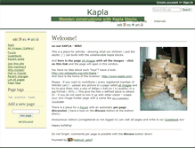 Tablet Screenshot of kapla.wikidot.com
