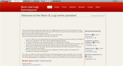 Desktop Screenshot of marioandluigi.wikidot.com