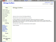 Tablet Screenshot of eitriggcrafting.wikidot.com