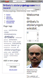 Mobile Screenshot of drtbalu.wikidot.com