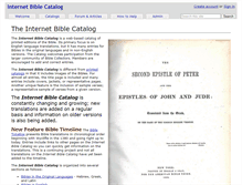 Tablet Screenshot of bibles.wikidot.com