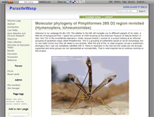 Tablet Screenshot of parasitewasp.wikidot.com
