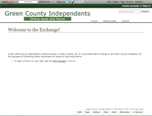 Tablet Screenshot of greencounty.wikidot.com