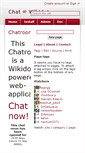 Mobile Screenshot of chat.wikidot.com