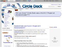 Tablet Screenshot of circledock.wikidot.com