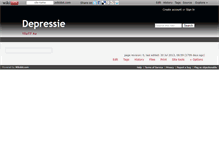 Tablet Screenshot of depressie.wikidot.com