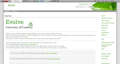Desktop Screenshot of evolve-e-learning.wikidot.com