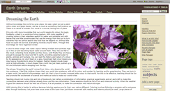 Desktop Screenshot of earthdreams.wikidot.com