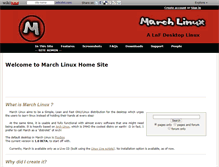 Tablet Screenshot of marchlinux.wikidot.com