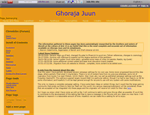 Tablet Screenshot of ghorajajuun.wikidot.com