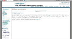 Desktop Screenshot of gertcuppens.wikidot.com