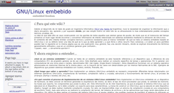 Desktop Screenshot of linuxemb.wikidot.com