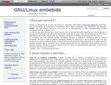 Tablet Screenshot of linuxemb.wikidot.com