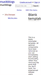 Mobile Screenshot of musikblogs.wikidot.com
