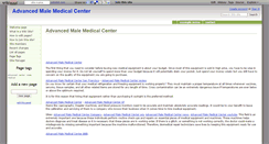 Desktop Screenshot of advancedmalemedicalcenters.wikidot.com
