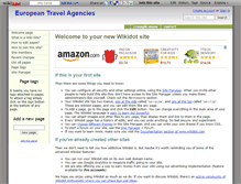 Tablet Screenshot of europeantravelagencies.wikidot.com