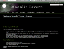 Tablet Screenshot of moonlittavern.wikidot.com
