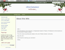 Tablet Screenshot of citravianamcc.wikidot.com