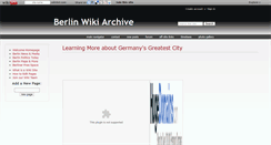 Desktop Screenshot of berlin-archive.wikidot.com