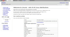 Desktop Screenshot of linuxia.wikidot.com