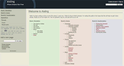 Desktop Screenshot of aisling.wikidot.com