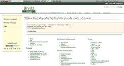 Desktop Screenshot of brydz.wikidot.com