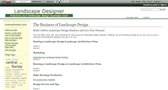 Desktop Screenshot of landscapedesigner.wikidot.com