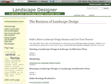 Tablet Screenshot of landscapedesigner.wikidot.com