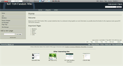 Desktop Screenshot of kattun.wikidot.com