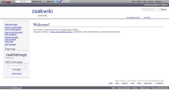 Desktop Screenshot of csakwiki.wikidot.com