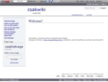 Tablet Screenshot of csakwiki.wikidot.com