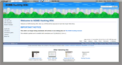 Desktop Screenshot of nsmbhacking.wikidot.com