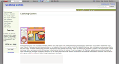 Desktop Screenshot of cookinggames.wikidot.com