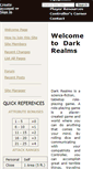 Mobile Screenshot of darkrealms.wikidot.com