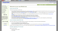 Desktop Screenshot of dragonfable.wikidot.com