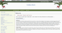 Desktop Screenshot of goldenratio.wikidot.com