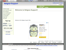 Tablet Screenshot of netgear-support.wikidot.com