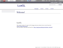 Tablet Screenshot of luagl.wikidot.com