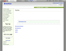 Tablet Screenshot of erasmus.wikidot.com