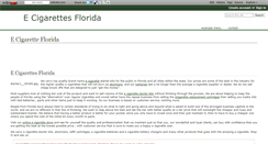 Desktop Screenshot of ecigarettesflorida.wikidot.com