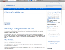 Tablet Screenshot of kicadhowto.wikidot.com