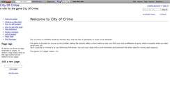 Desktop Screenshot of cityofcrime.wikidot.com