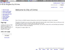 Tablet Screenshot of cityofcrime.wikidot.com
