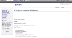 Desktop Screenshot of airsoft.wikidot.com